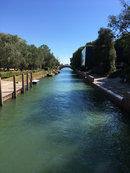 San Servolo from the canal at the Biennale