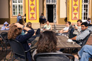 Coffee break on the terrace